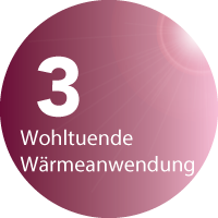 Rückenmaster im Beauty- und Figurstudio FIGURline in Hannover - Wohltuende Wärmeanwendung